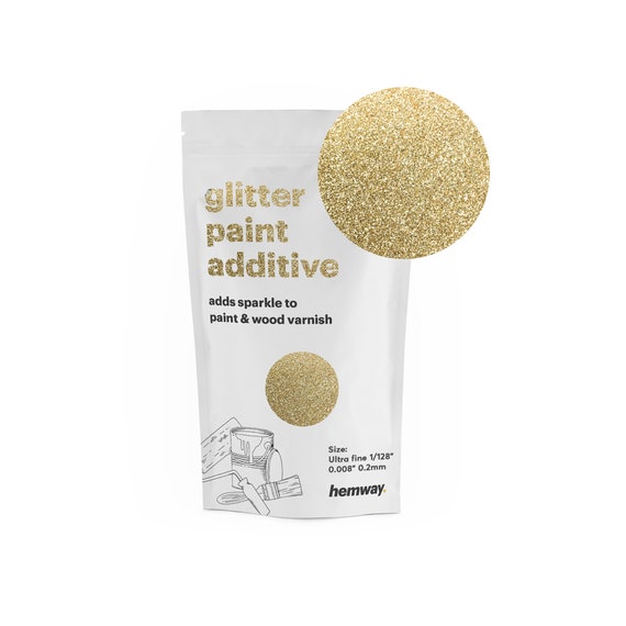 Hemway Glitter Paint Additive 100g For Emulsion Acrylic Walls Etsy