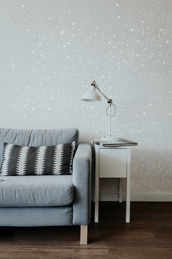 Hemway Glitter Paint Additive 100g emulsion Acrylic Walls Ceiling Feature  Wall Bedroom Bathroom Crystal Diamond CHUNKY White Iridescent 