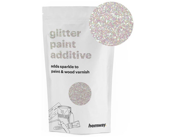 Hemway Glitter Paint Additive 100g For Emulsion Acrylic Walls Ceiling Feature Wall Bedroom Bathroom Ultrafine Mother Of Pearl