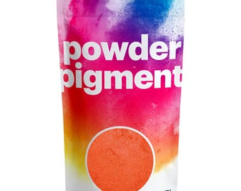 Hemway POWDER PIGMENT - Mica Nano Metallic Dye for Epoxy Resin, Soaps, Candles, Cosmetics and Crafts - Postbox Red - 50g / 100g