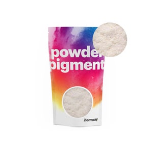 PIGMENT EN POUDRE Hemway - Nano colorant métallique mica pour résine époxy, savons, bougies, cosmétiques et travaux manuels - Violet nacré fantôme - 50 g / 100 g