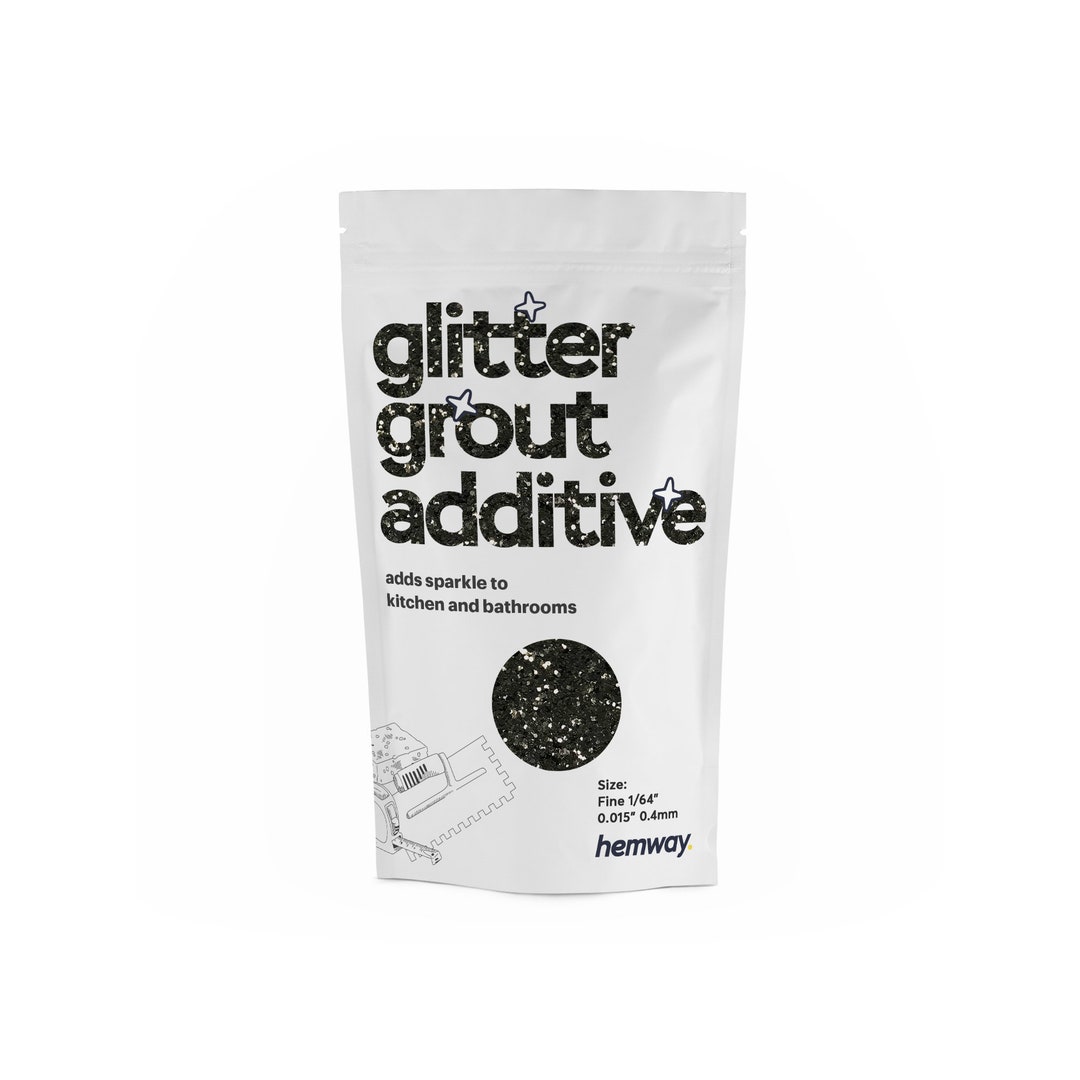 Hemway Glitter Grout Tile Additive 100g for Bathroom, Kitchen Add/mix