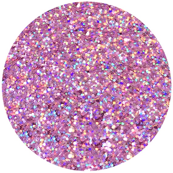 HEMWAY ROSE PINK HOLOGRAPHIC GLITTER PAINT ADDITIVE ~ ADDS SPARKLE