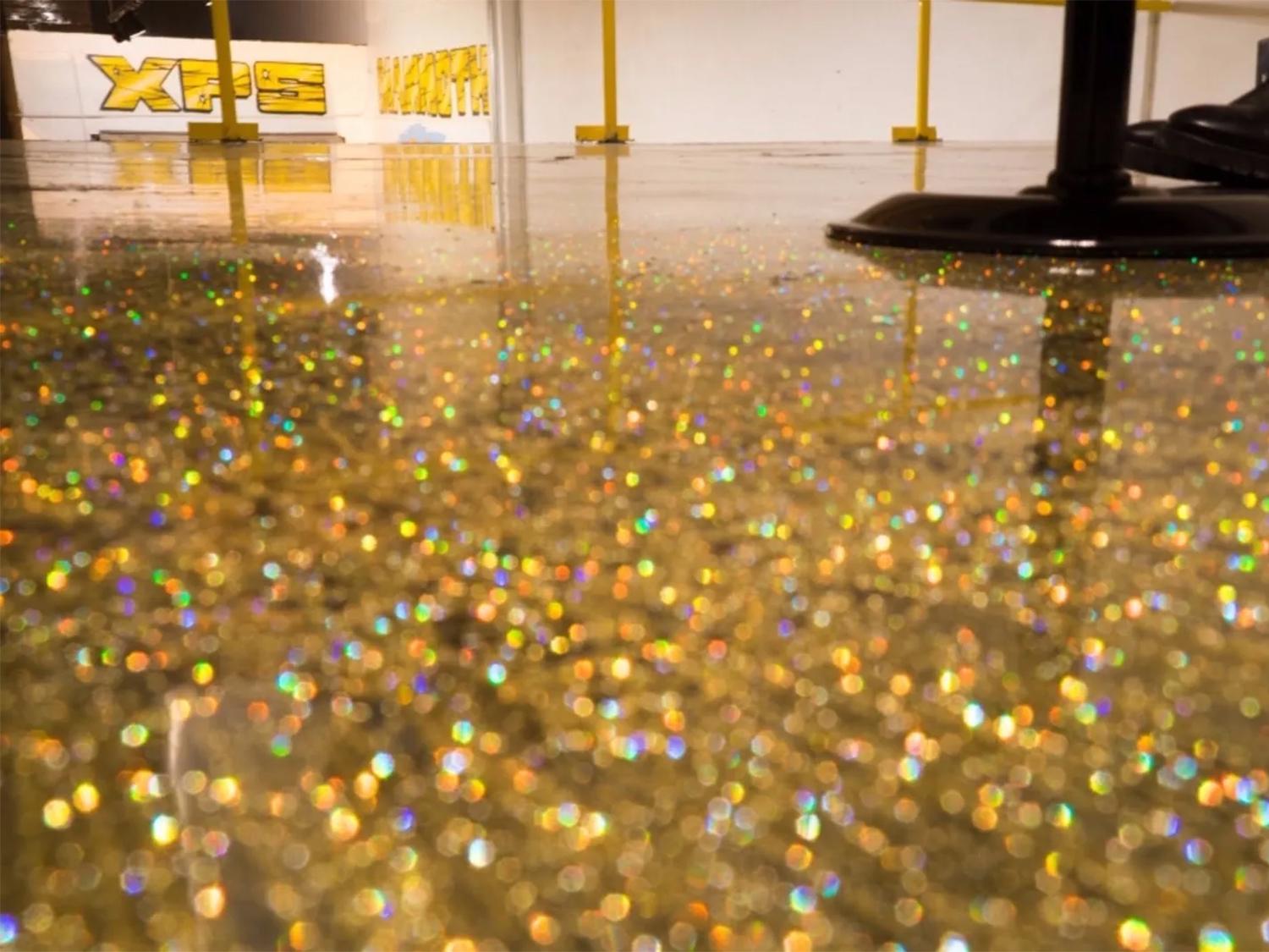 Hemway Glitter Oro Olografico Per Resina Epossidica E Poliuretano – 100g, Fibre Strand, Resistente Al Calore 230°C - 3