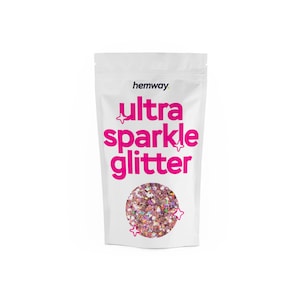 Chunky Body Face Glitter Festival Glitter Rose Gold Holographic Mix - 10g, 50g, 100g Hemway