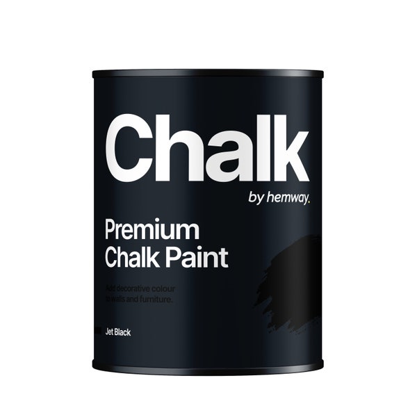 Black Chalk Paint Etsy