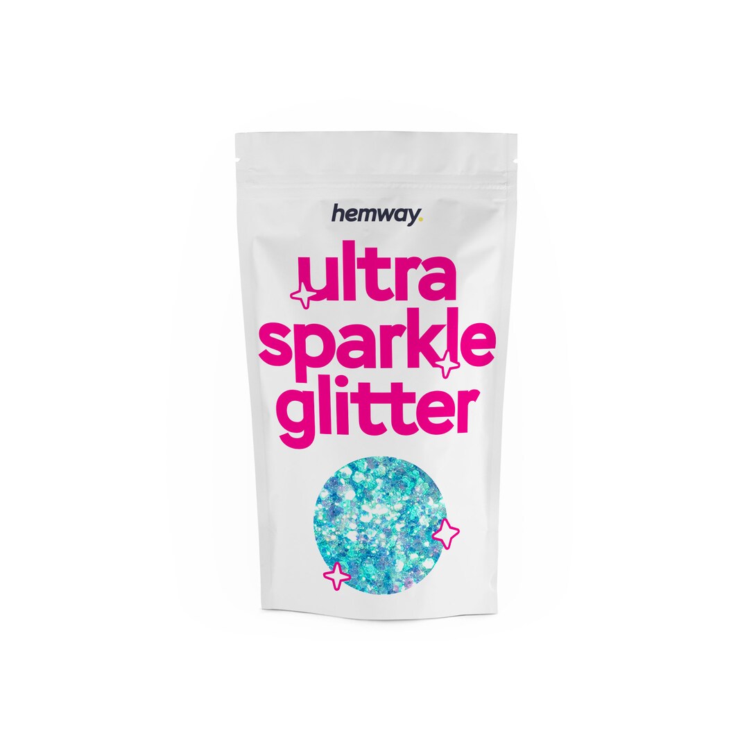 Chunky Body Face Glitter Festival Glitter Mermaid Blue Mix 100g