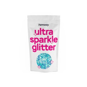 Chunky Body Face Glitter Festival Glitter Mermaid Blue Mix - 100g Hemway