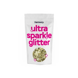 Chunky Body Face Glitter Festival Glitter Bright Gold Black Tiger - 100g Hemway