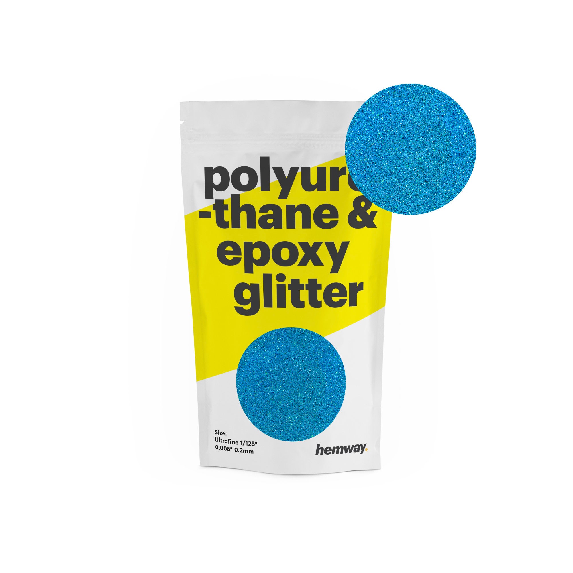Hemway Polyurethane & Epoxy Resin Glitter - Chunky 1/40 0.025