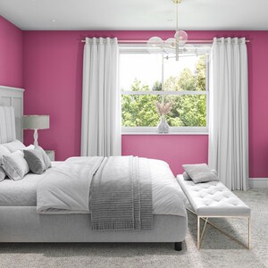 Hemway Bubblegum Pink Interior Matt Acrylic Paint 2.5L Tin Durable ...