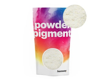 Hemway POWDER PIGMENT - Mica Nano Metallic Dye for Epoxy Resin, Soaps, Candles, Cosmetics and Crafts - Ghost Pearl Gold - 50g / 100g