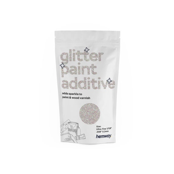 Hemway Glitter Paint Additive Crystals for Acrylic Emulsion Paint