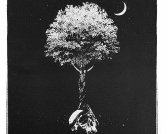 Mother Nature backpatch - black