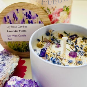 Lavender Fields-Soy Candle-Tin