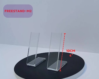Lightbox Free Standing Kit | Clear Acrylic Back Stand |