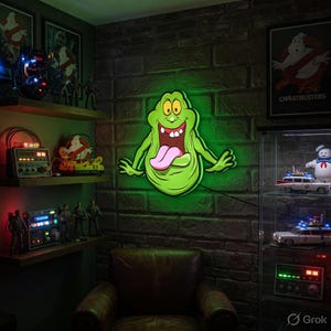Ghostbusters Slime Lightbox: 3D Printed USB Powered Decor