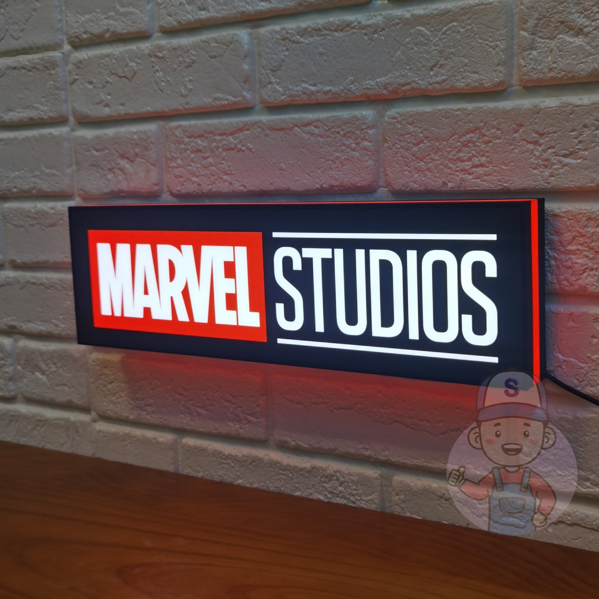 Marvel Studios LED Lightbox | Dimmable USB Powered Sign - Etsy