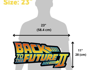 バック・トゥ・ザ・フューチャー 2 (BTTF 2) ロゴ LED ライト