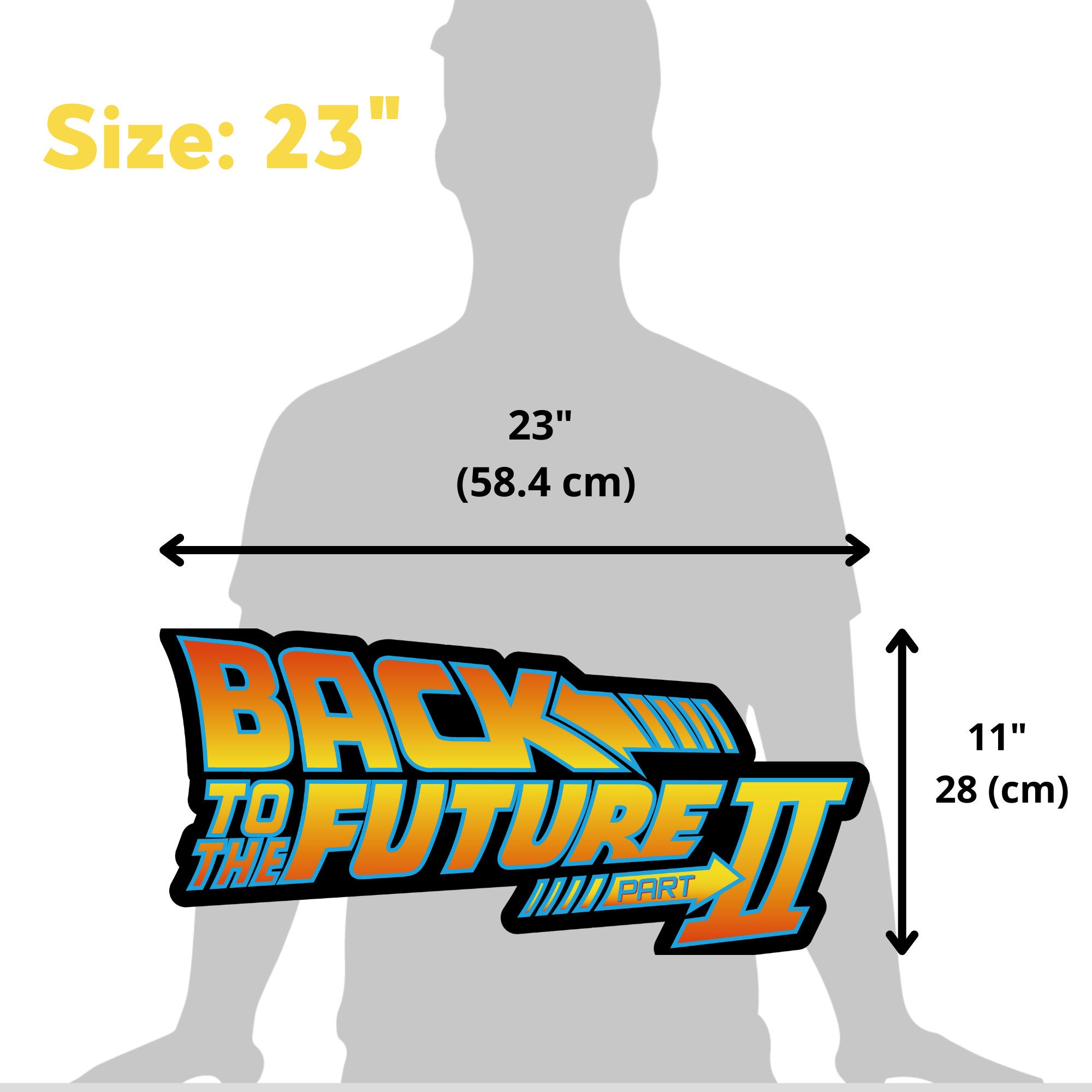 バック・トゥ・ザ・フューチャー2（BTTF 2）ロゴLEDライトボックス｜調