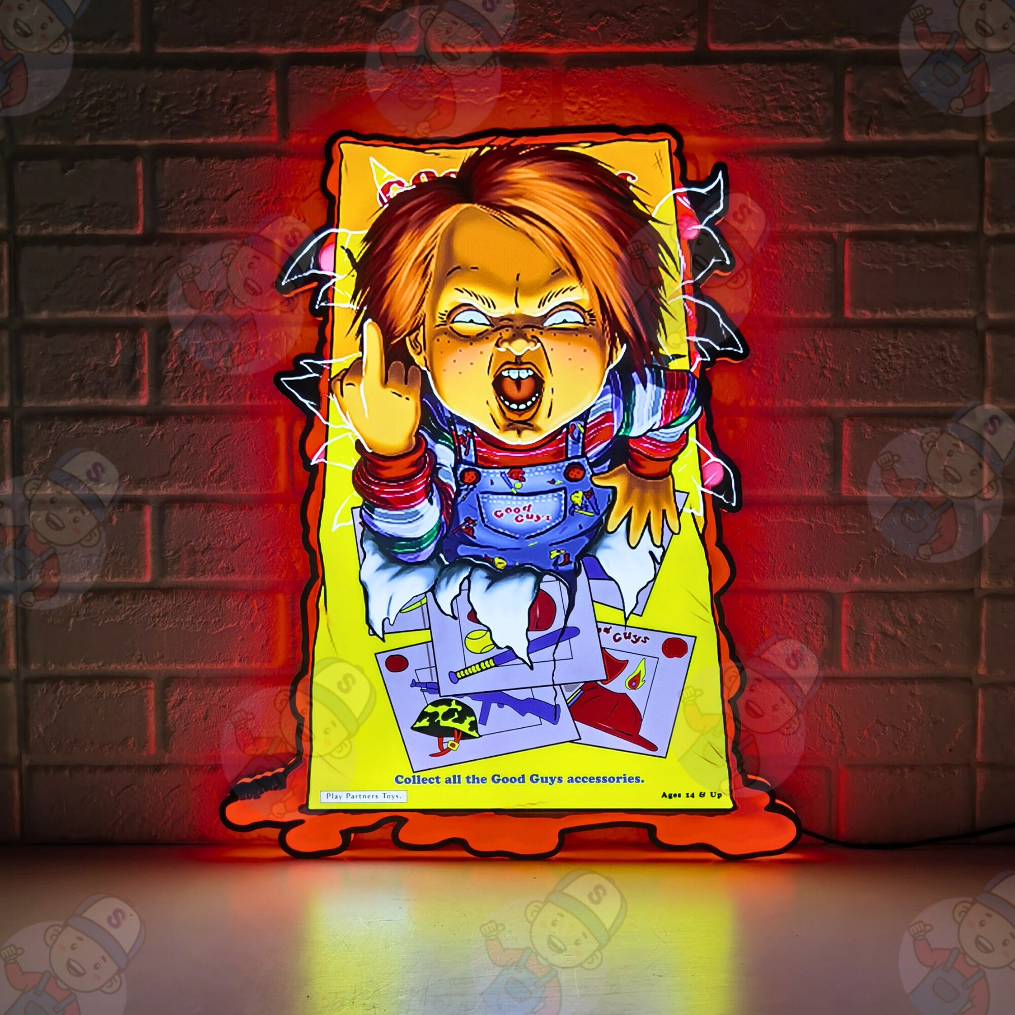 Chucky Lightbox: Horror Movie Decor, USB Powered - Etsy
