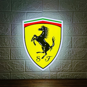 Ferrari Emblem Logo PNG Transparent & SVG Vector - Freebie Supply