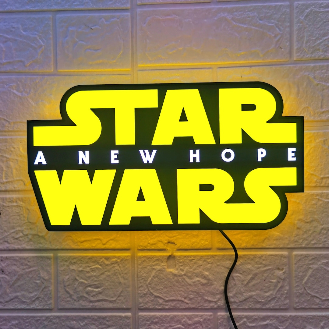 Star Wars Lightbox, A New Hope Design, Great Star Wars Deco to Go With
