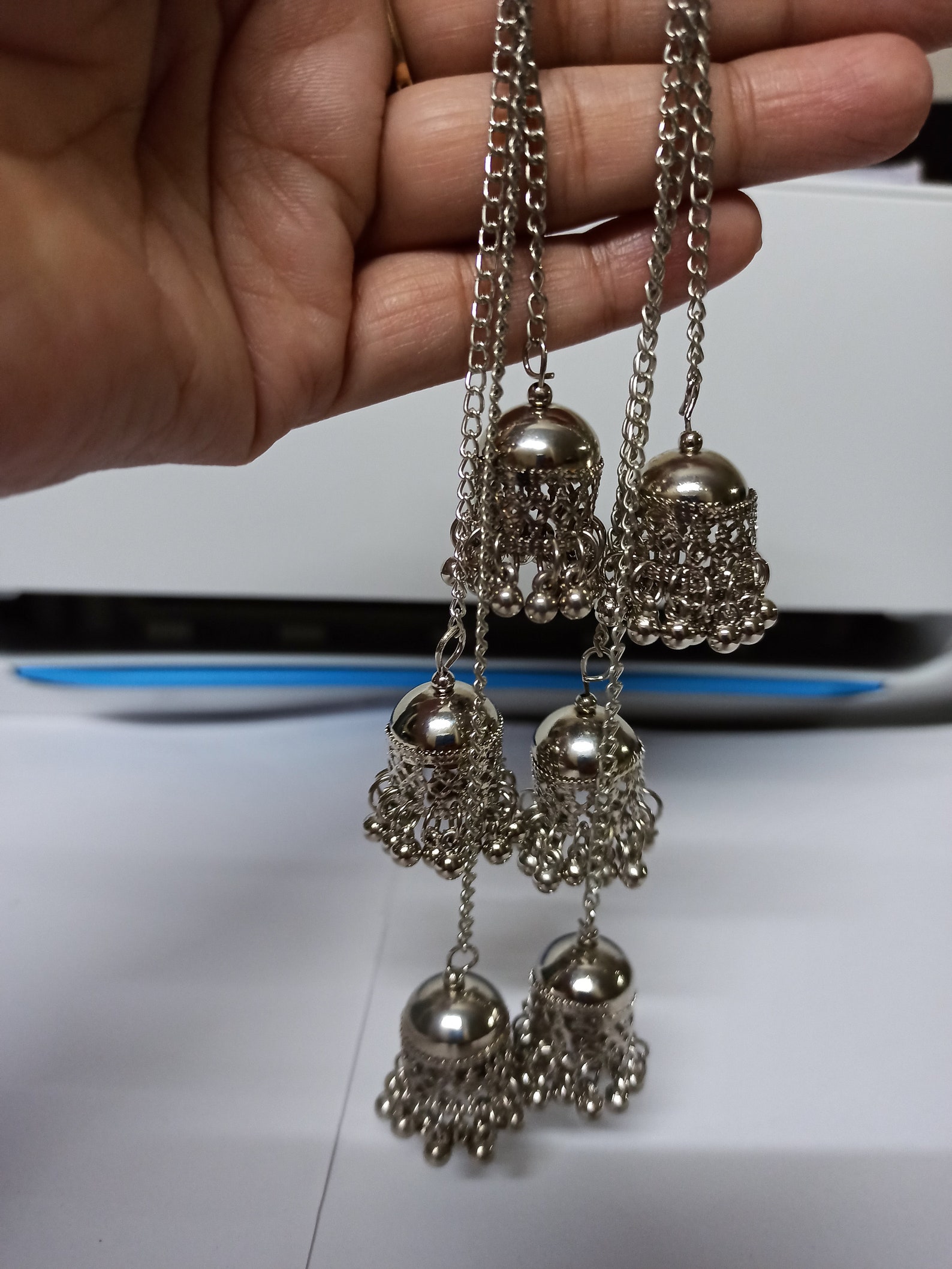 Long Jhumka Earring Handmade Jhumka Indian Earrings Indian Etsy