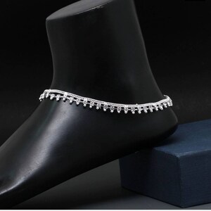 Jhanjar design sale simple silver
