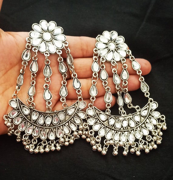 Fancy cheap stone earrings