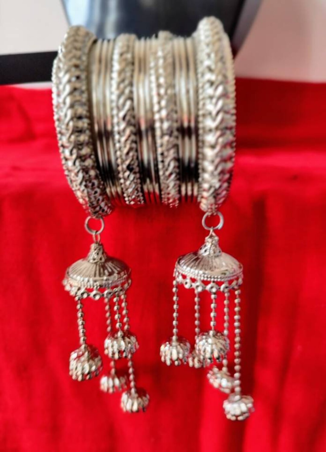 Buy Bangles,indian Jewellery,silver Bangles,bangle Set,oxidised German