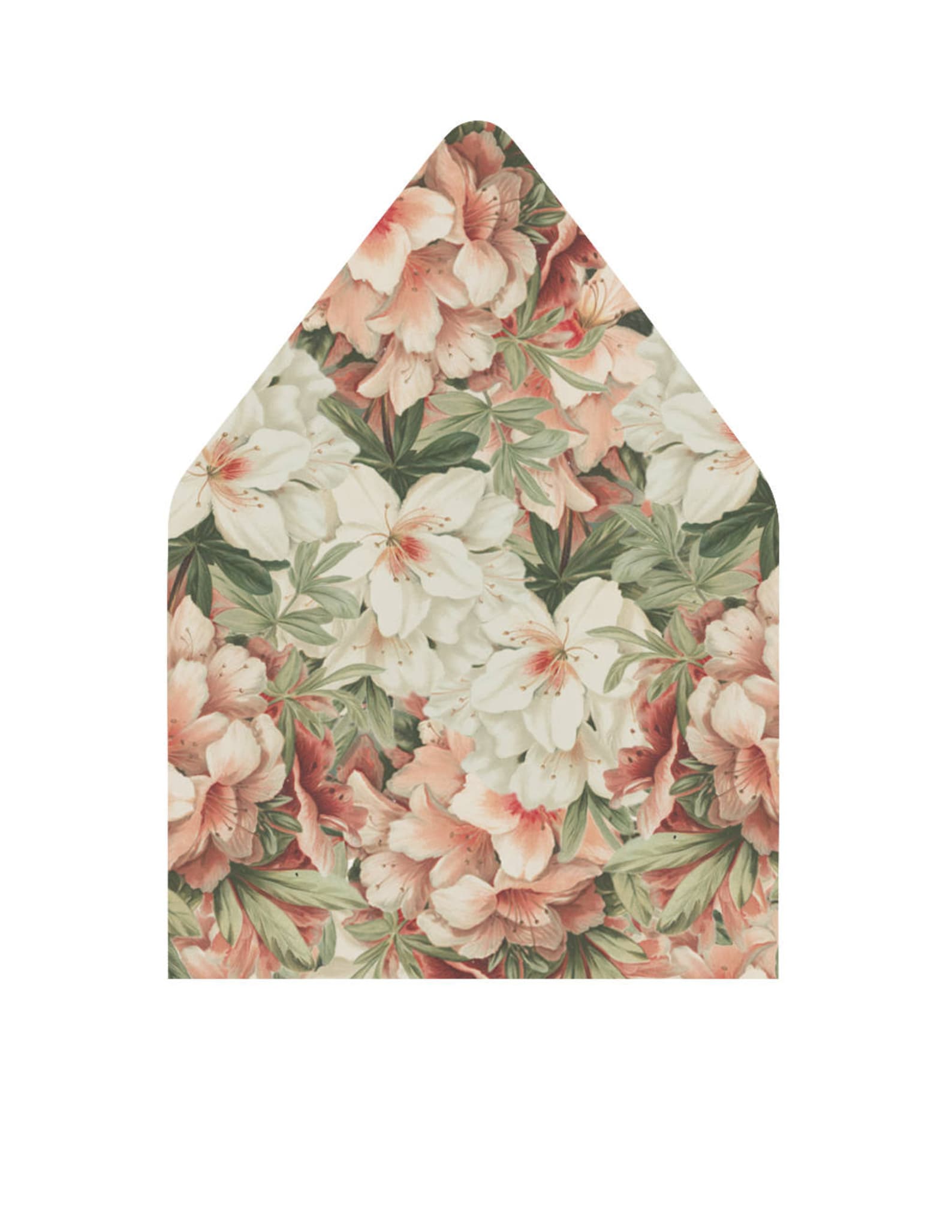 Printable Envelope Liners / A7 and A2 / Floral / AZALEA COLLECTION - Etsy
