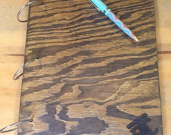 Wooden Notebook
