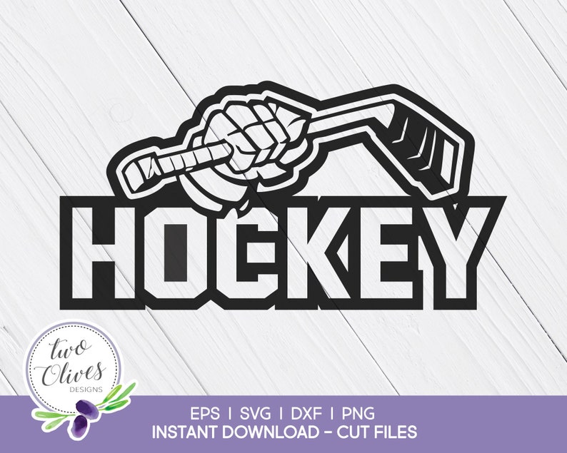 Hockey Glove Hockey Design SVG PNG DXF Instant Download Etsy