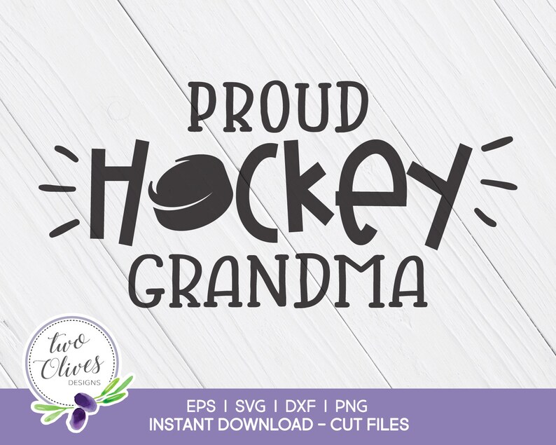 Download Proud Hockey Grandma EPS SVG PNG Instant download | Etsy