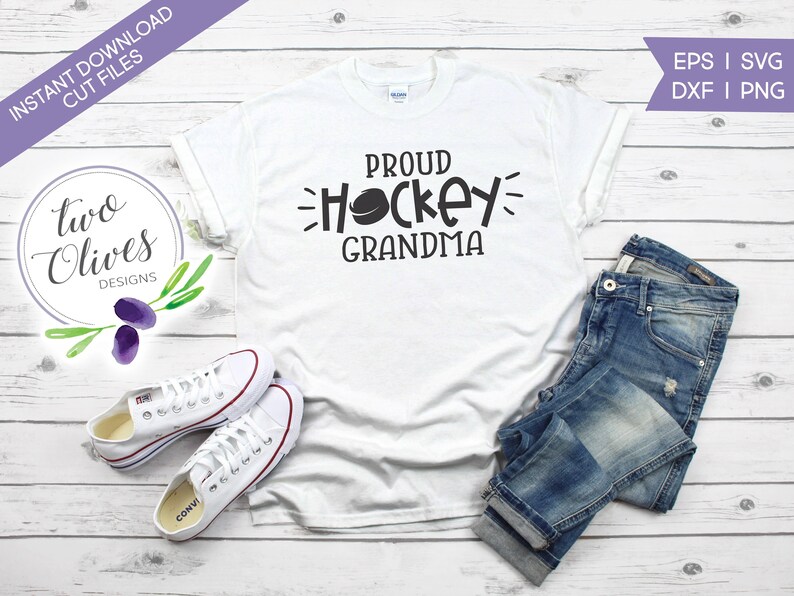 Download Proud Hockey Grandma EPS SVG PNG Instant download | Etsy