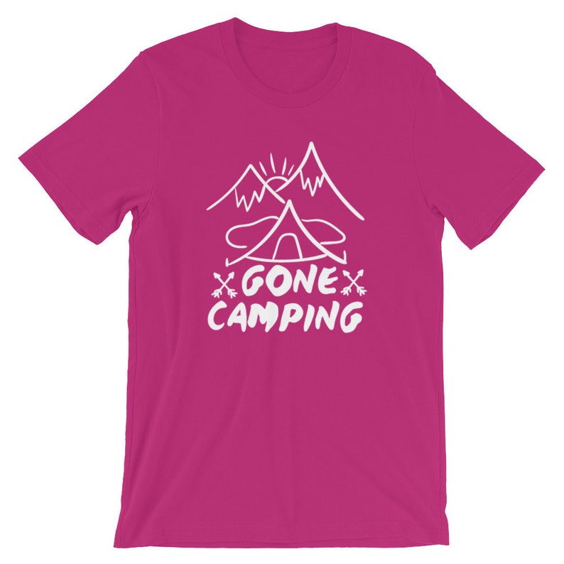 Gone Camping T Shirt Camping Shirt Camping Tshirt Camping - Etsy