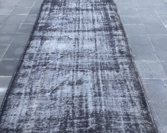 Alfombra turca, alfombra vintage, alfombra de lana hecha a mano, 1,2 x 3,3 m, alfombra turca oriental, decoración bohemia, decoración de cocina, alfombra bohemia, alfombra anatolia