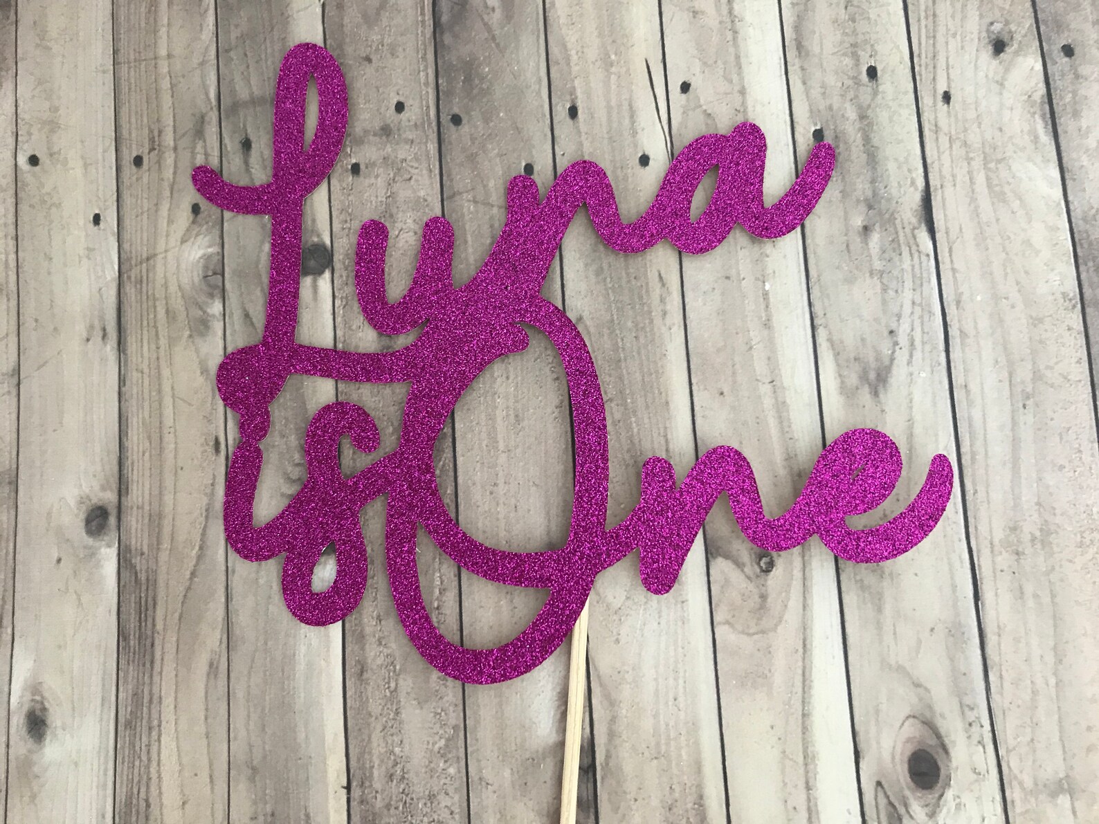 One Cake Topper Customise Cake Topper First Birthday Etsy Australia