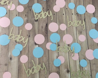 Gender Reveal Party BOY OR GIRL Bunting Banner and MUMMY TO BE Sash CTY