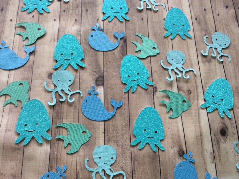 Under The Sea Party Decorations Under The Sea Baby Shower Etsy