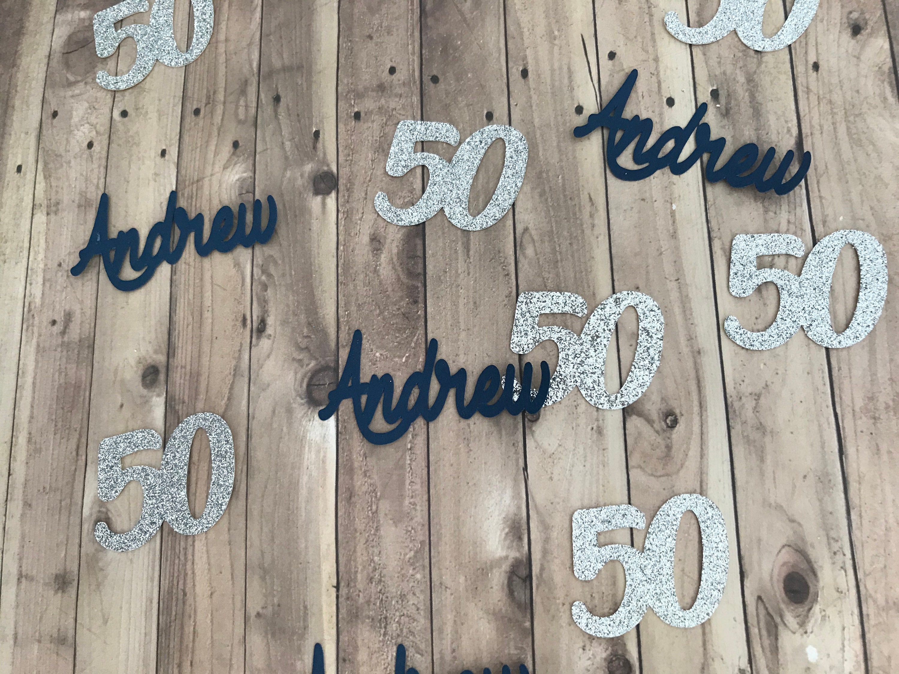 50th birthday decorations 50th party decorations Name | Etsy