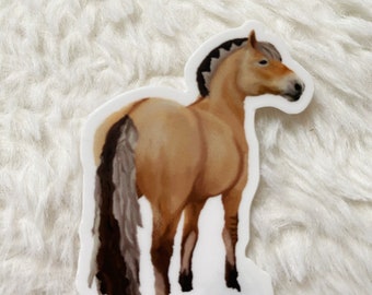 Fjord Horse Stickers