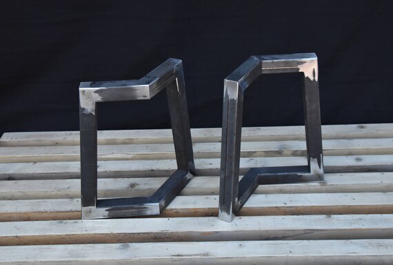 Trapezoid coffee table sale legs