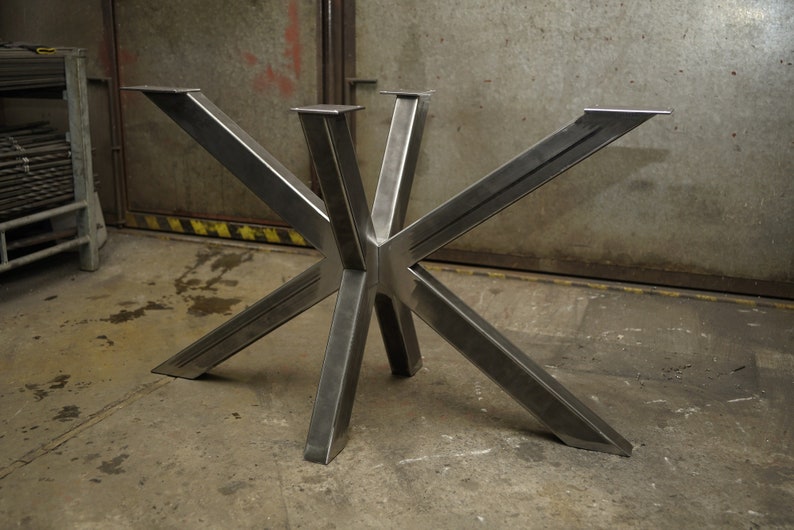 Metal Dining Table Legs Spider Steel Dining Table Base. Etsy