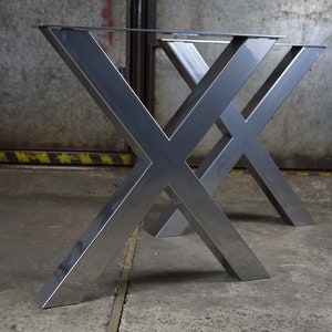 Metal Dining Table Legs Heavy Duty Steel Table Legs Iron Etsy