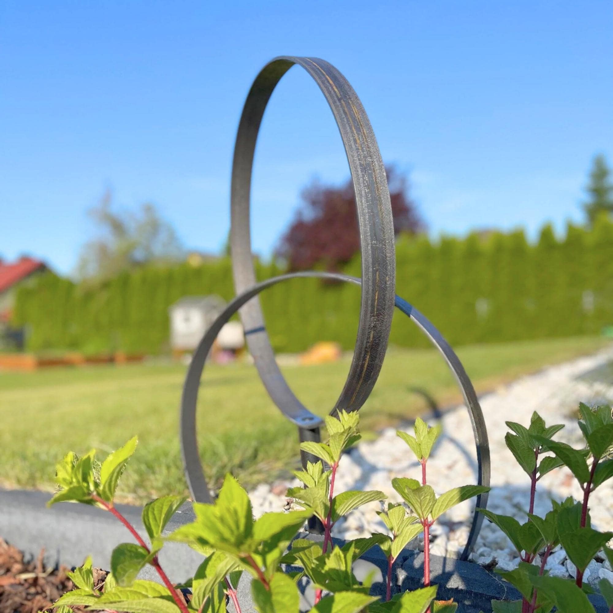 Pianta Di Agave In Metallo Per Esterno - 55 Cm - Decorazione Rustica Per Giardino, Cortile E Prato