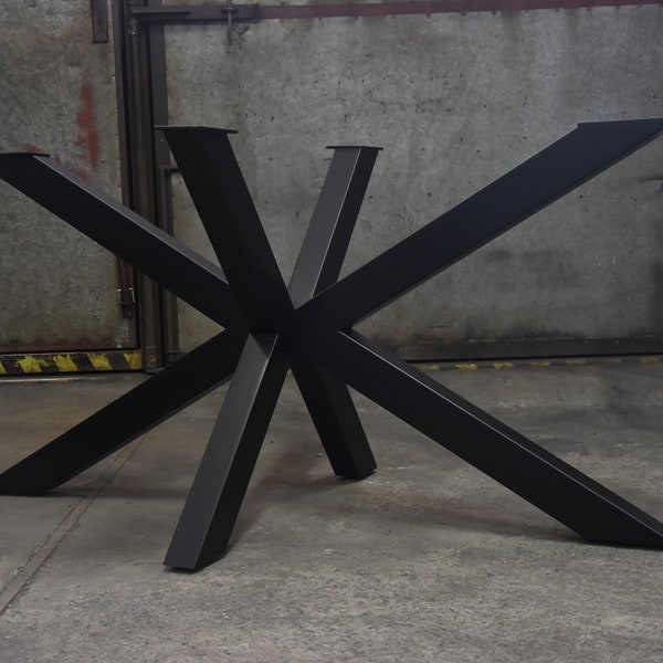 Metal Dining Table Base Etsy