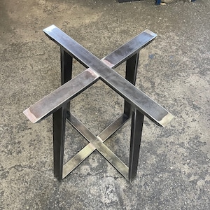 Industrial Style Table Base Dining Table Leg for ROUND Table Top Steel Table Leg Dining Table Leg Kitchen Table Leg Round Etsy Canada
