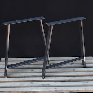 Metal table legs , A shape legs, Steel Bench Legs, Coffee Table Legs, Metal legs, Desk legs SET(2), IN STOCK